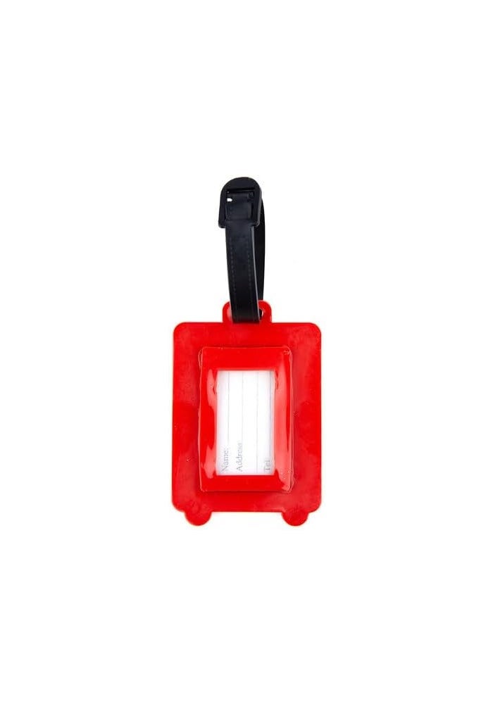 DAISO Travel Name Tag - Red - Image 2